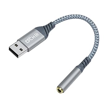 Amazon | DCHAV USB オーディオ 変換 アダプタ ケーブル USB